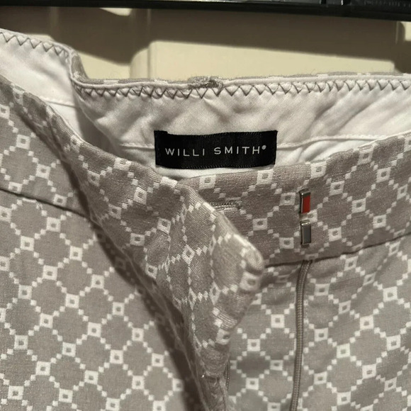 🎀 3 for $25 🎀 Willi Smith Gray Ankle Pants 12 Preppy Classic Crop - Picture 3 of 6